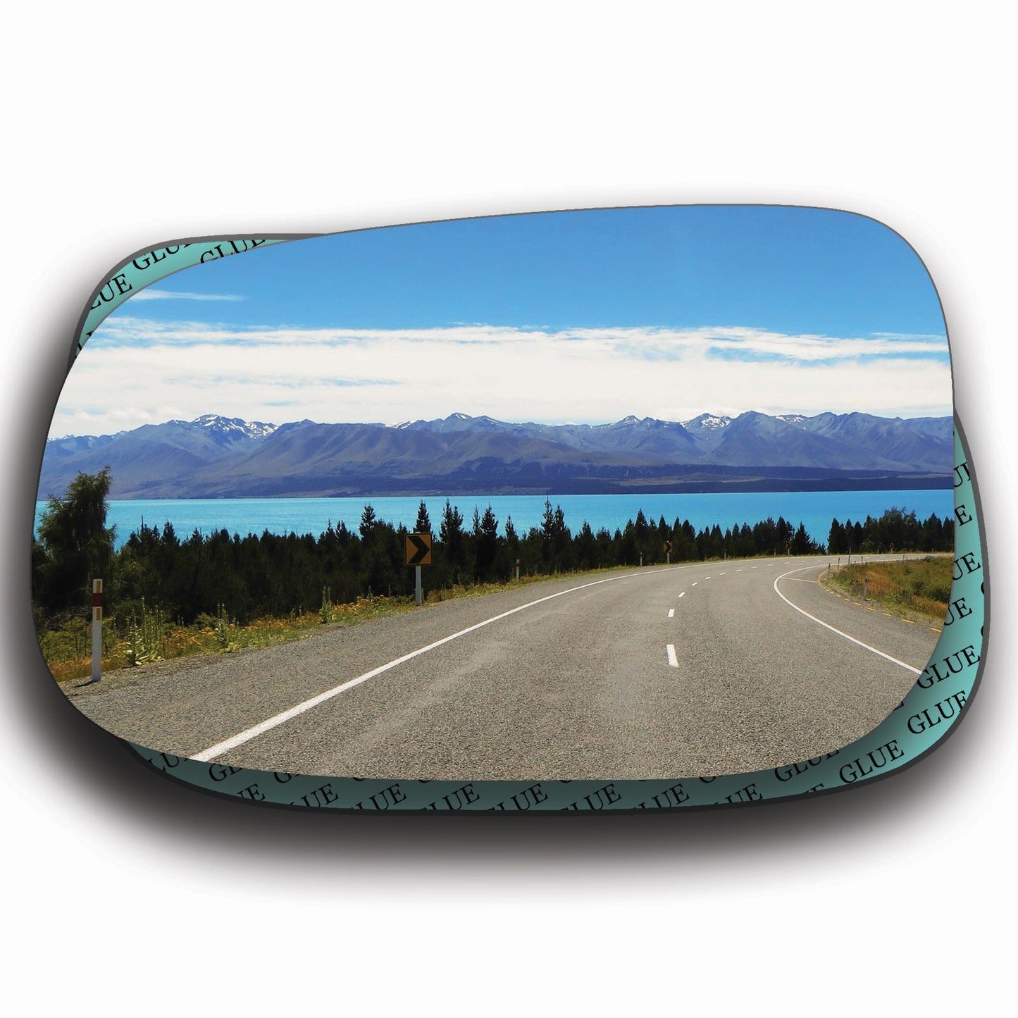 AGCP Spiegelglas für Volvo C30 2006 - 2010