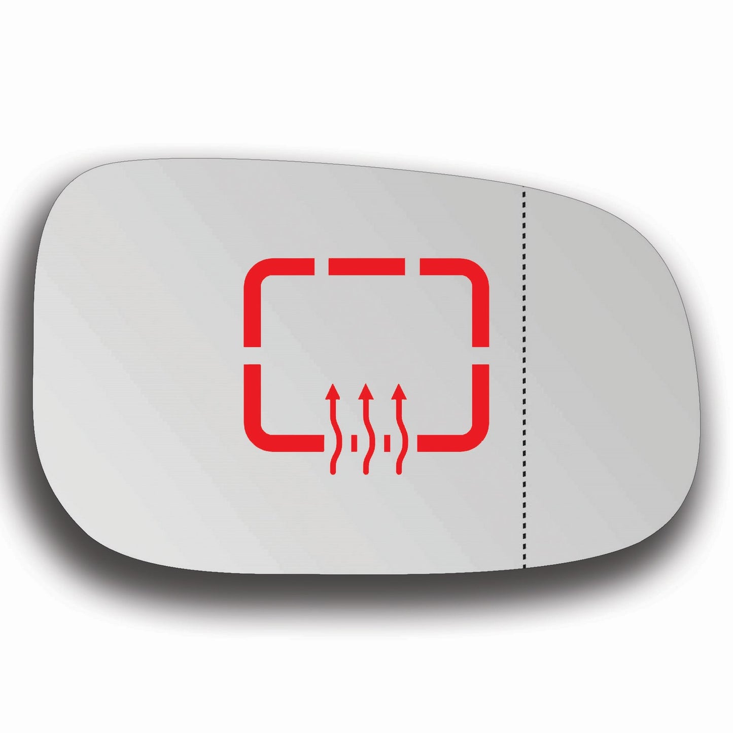 AGCP Spiegelglas Beheizt für Volvo C30 2006 - 2010