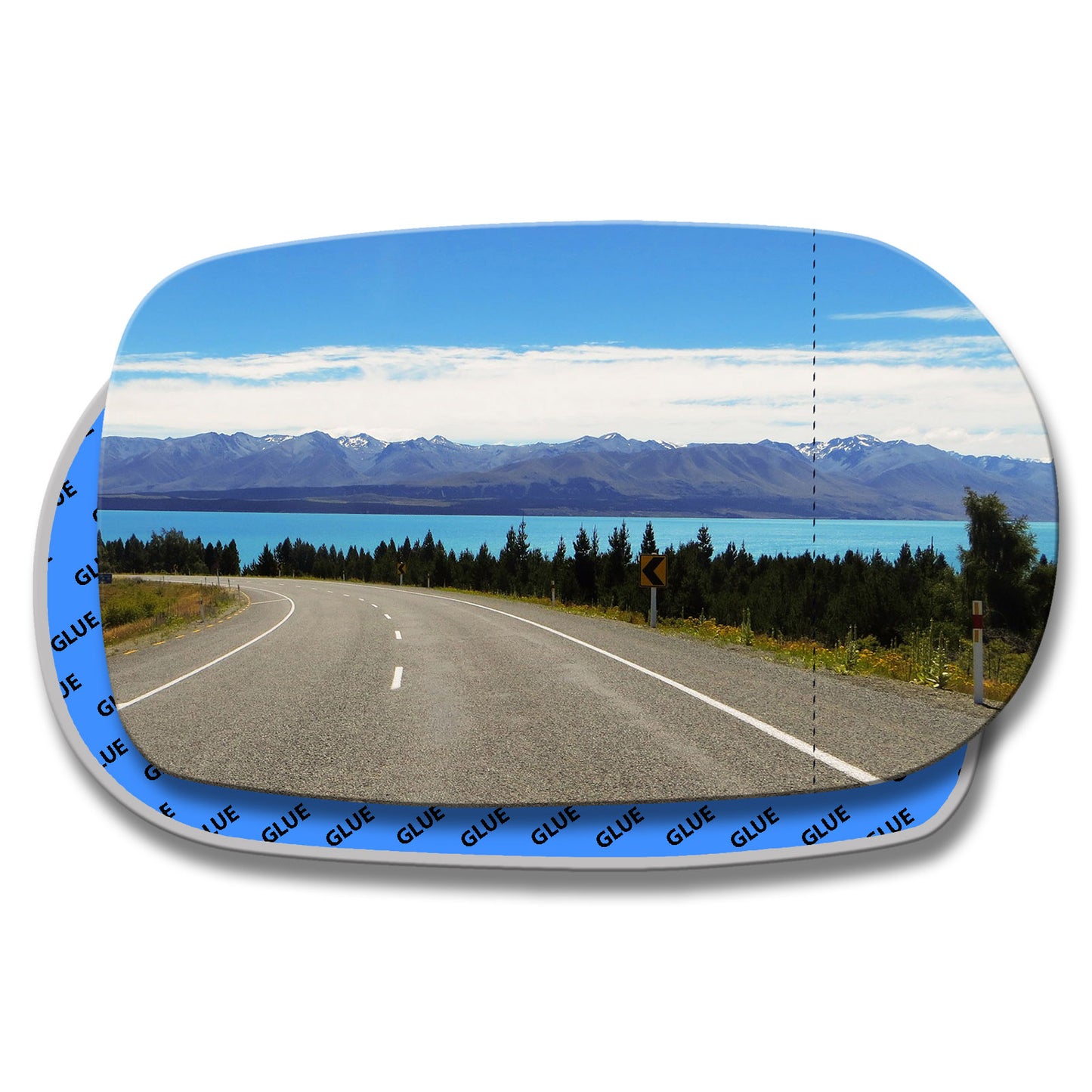 AGCP Spiegelglas für Hyundai Grandeur 2008 - 2011