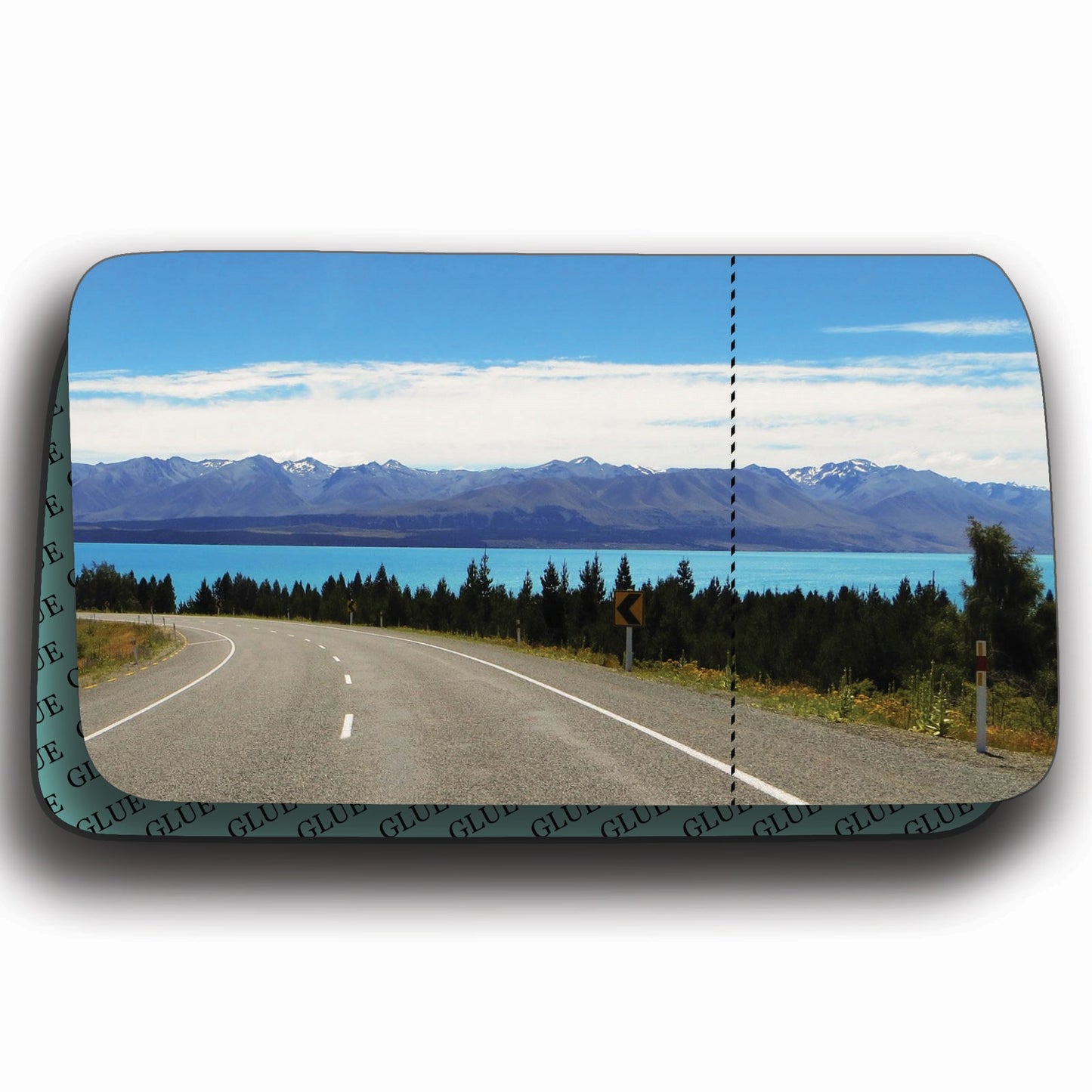 AGCP Spiegelglas für Mercedes C W201 1982 - 1992