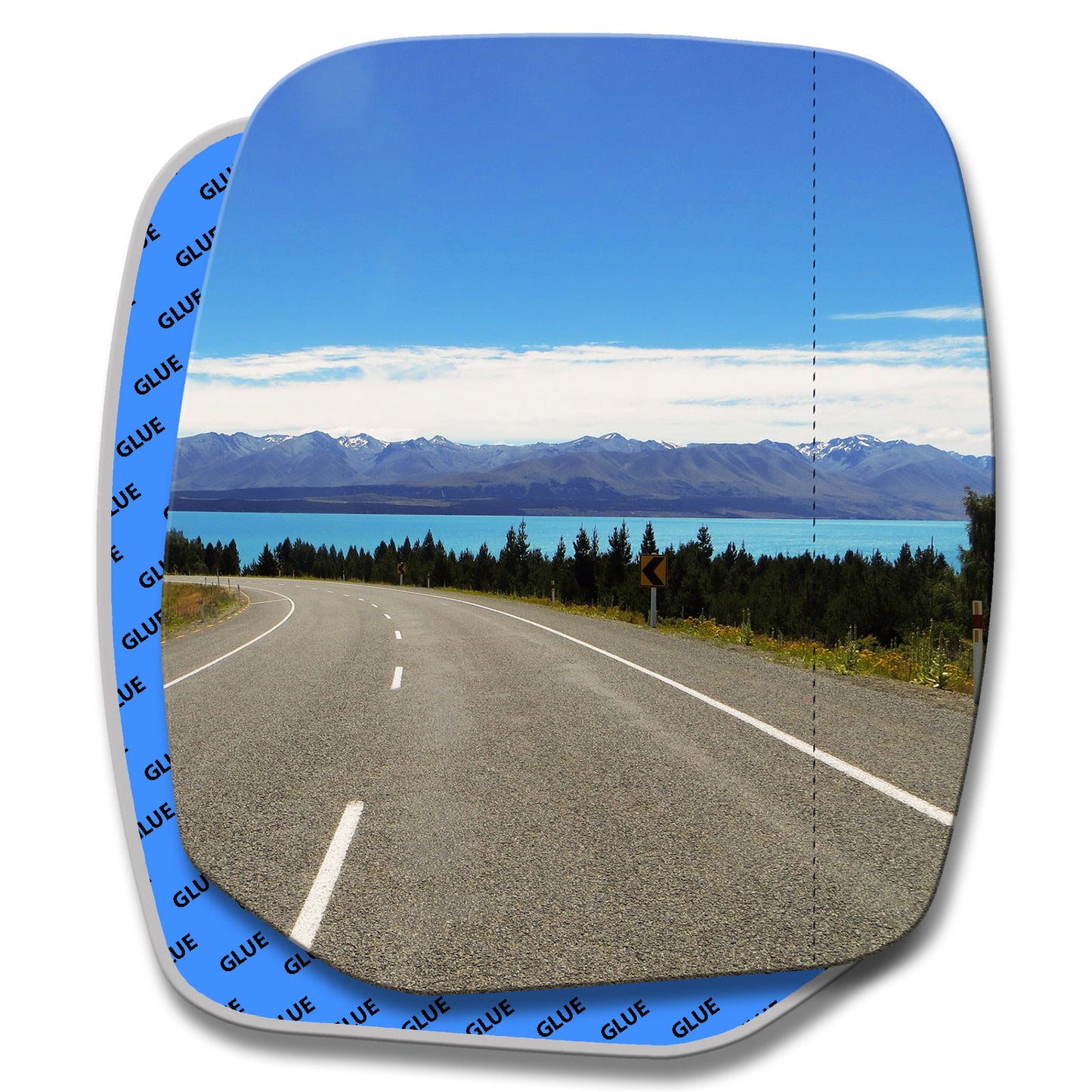 AGCP Spiegelglas für Nissan Elgrand 2010 - 2025