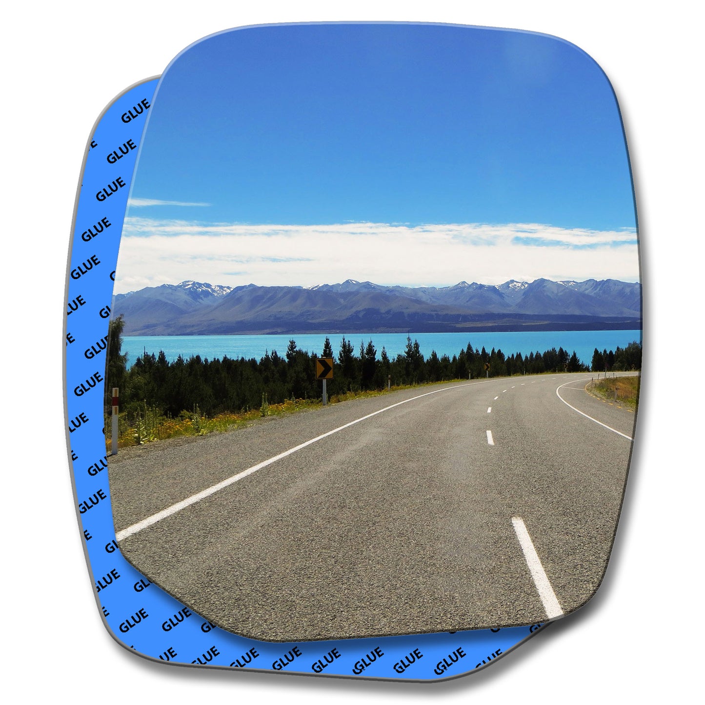 AGCP Spiegelglas für Nissan Quest 2011 - 2017