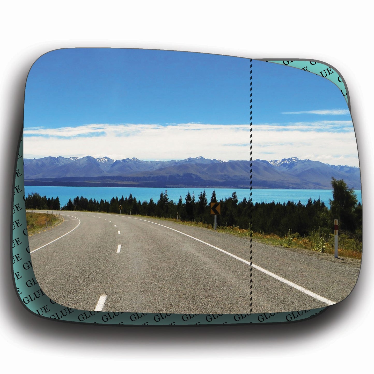 AGCP Spiegelglas für Volkswagen Transporter T4 Van 1990 - 2003