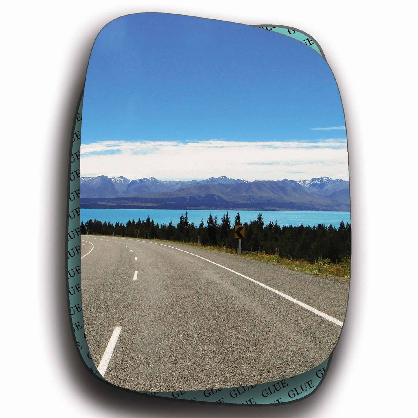 AGCP Spiegelglas für Volkswagen Caddy 2004 - 2015