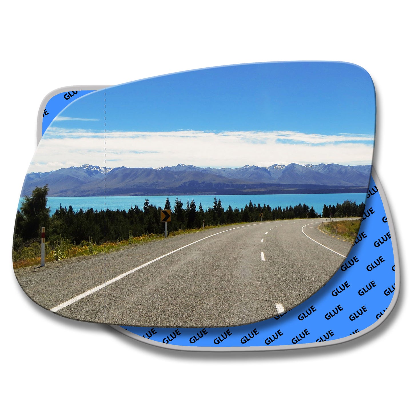 AGCP Spiegelglas für Kia Cee'd 2010 - 2012