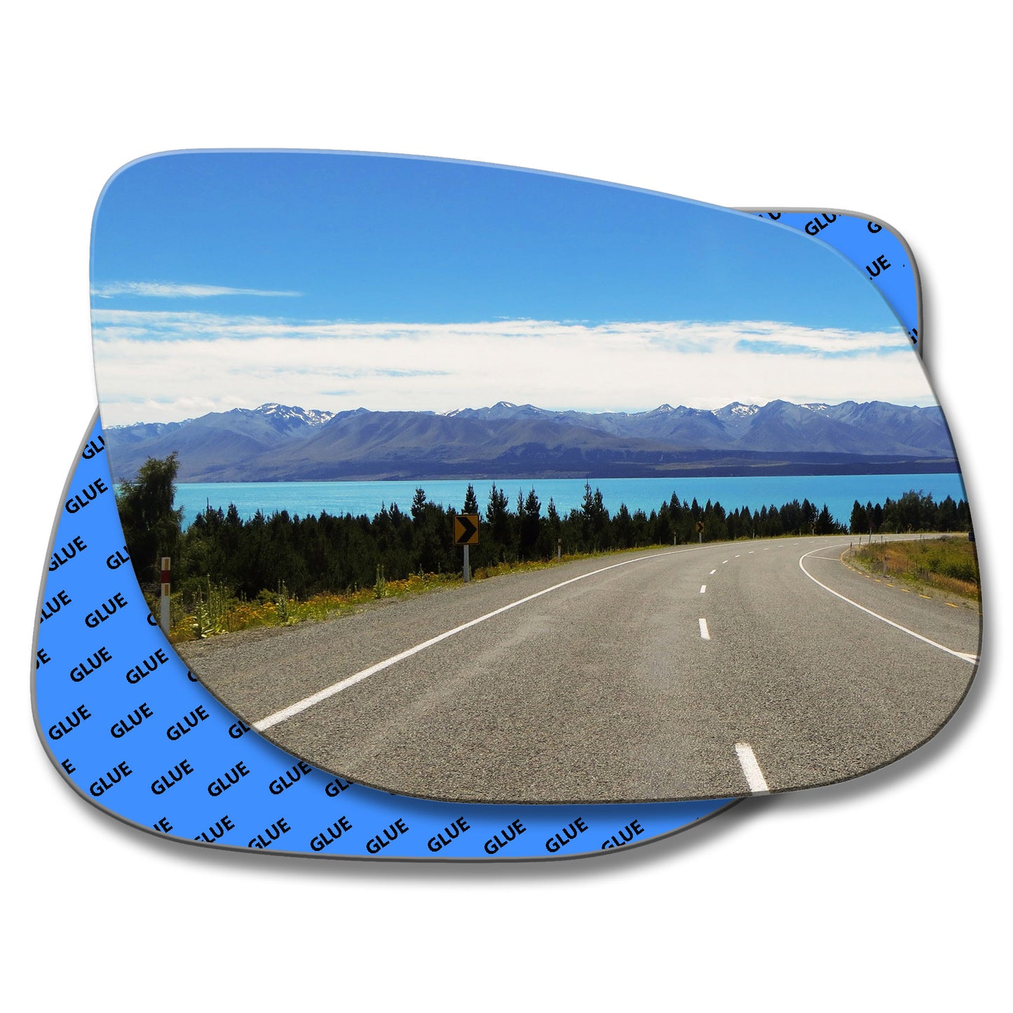 AGCP Spiegelglas für Kia Cee'd 2010 - 2012