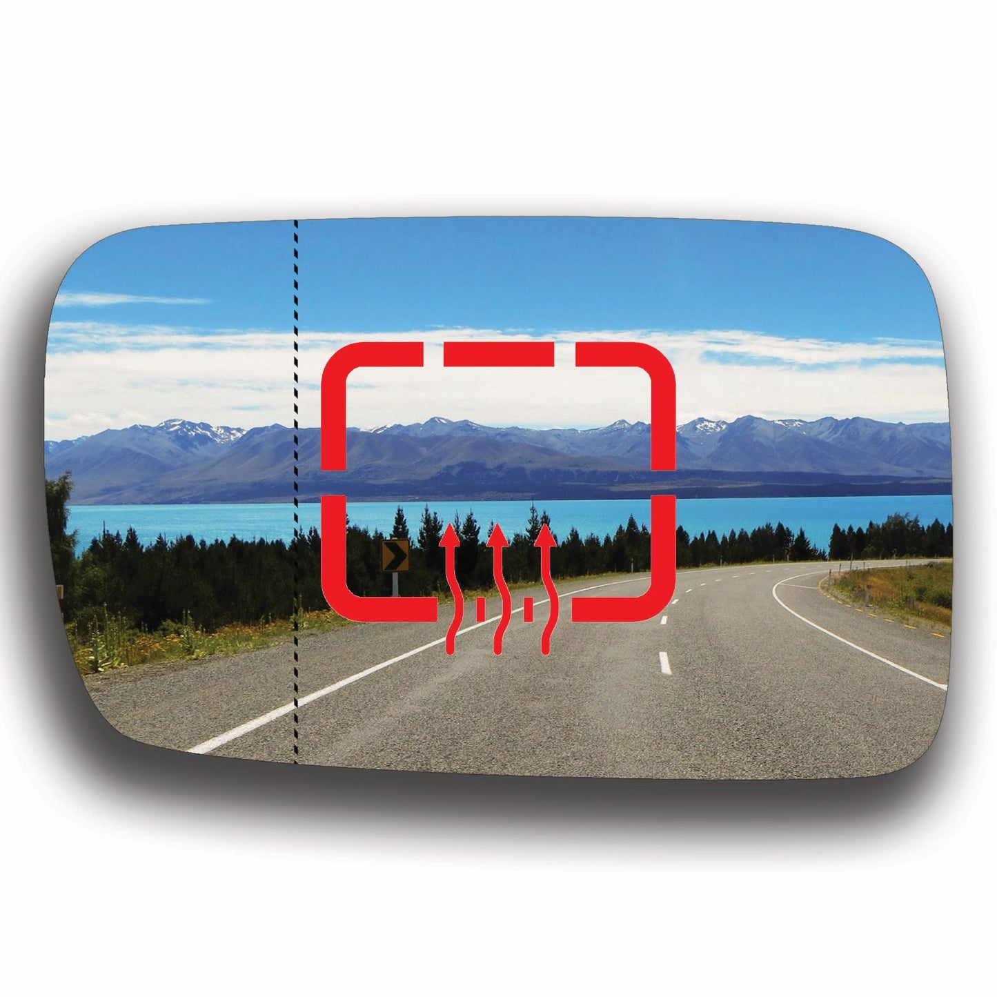 AGCP Spiegelglas Beheizt für BMW 3er E46 Coupe Cabrio 1999 - 2007