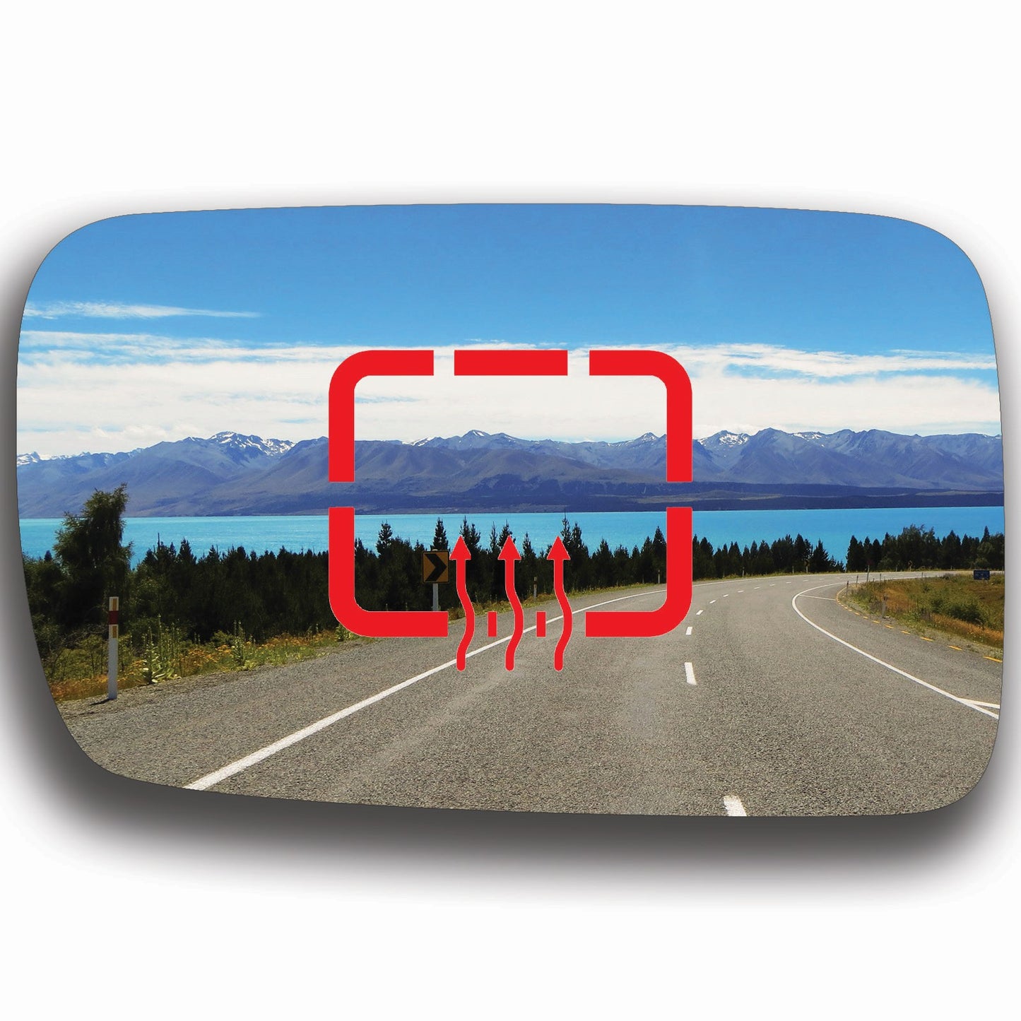 AGCP Spiegelglas Beheizt für BMW 3er E46 Coupe Cabrio 1999 - 2007