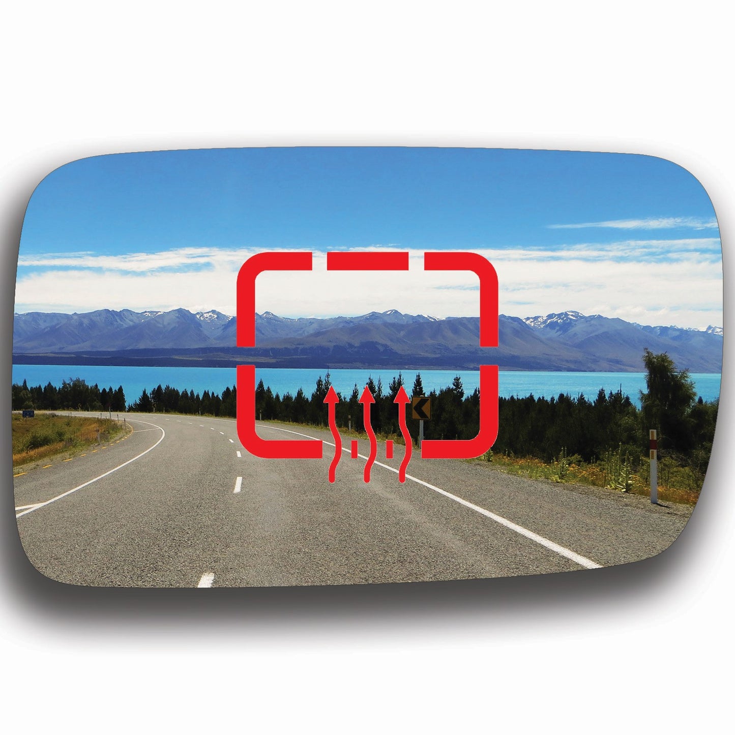 AGCP Spiegelglas Beheizt für BMW 3er E46 Coupe Cabrio 1999 - 2007