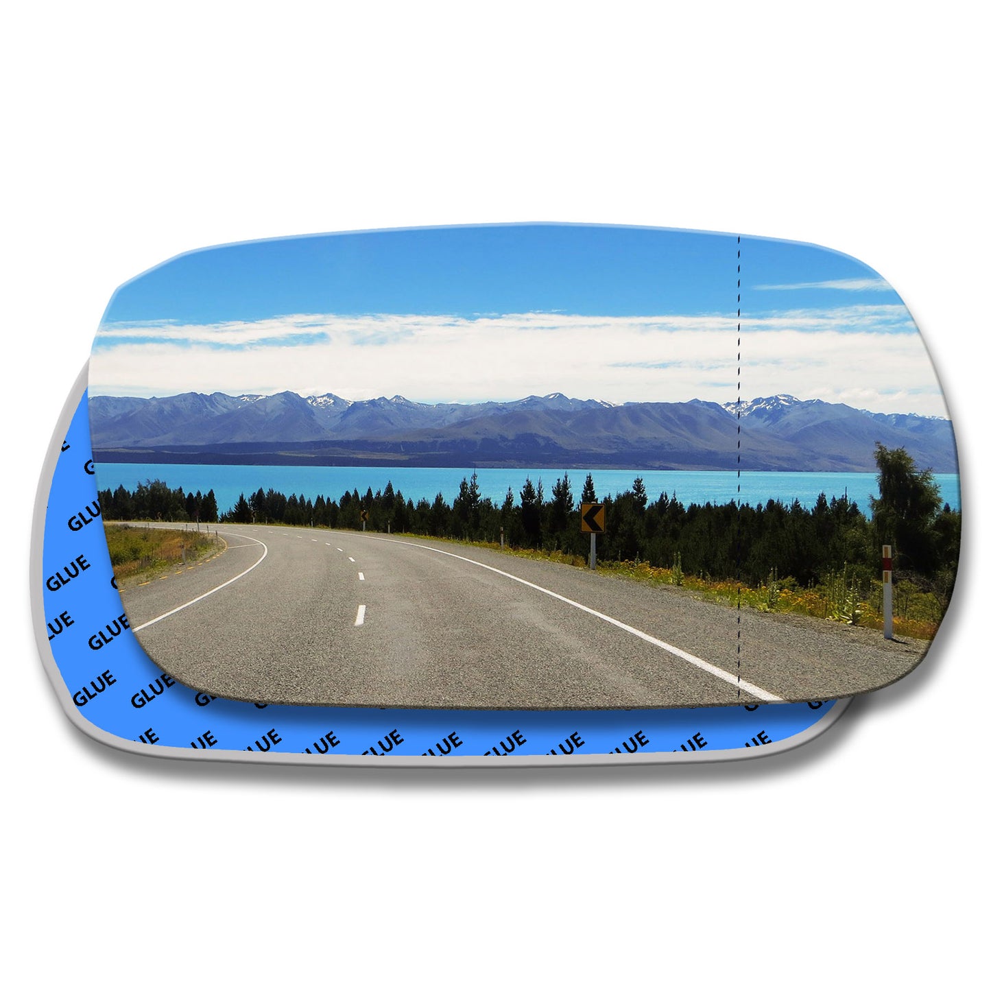 AGCP Spiegelglas für Chrysler Pacifica 2006 - 2008