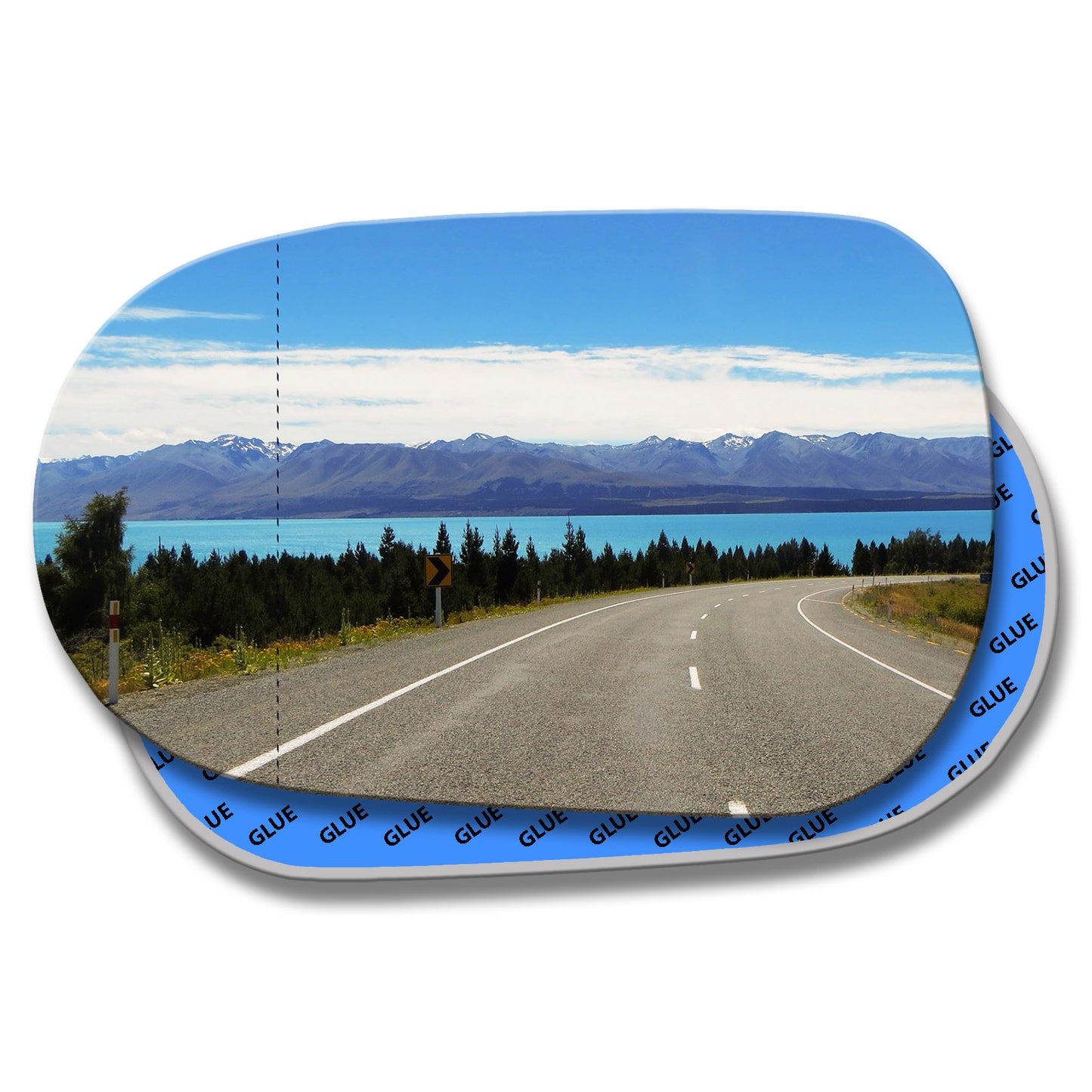 AGCP Spiegelglas für Nissan Skyline R33 1993 - 1998