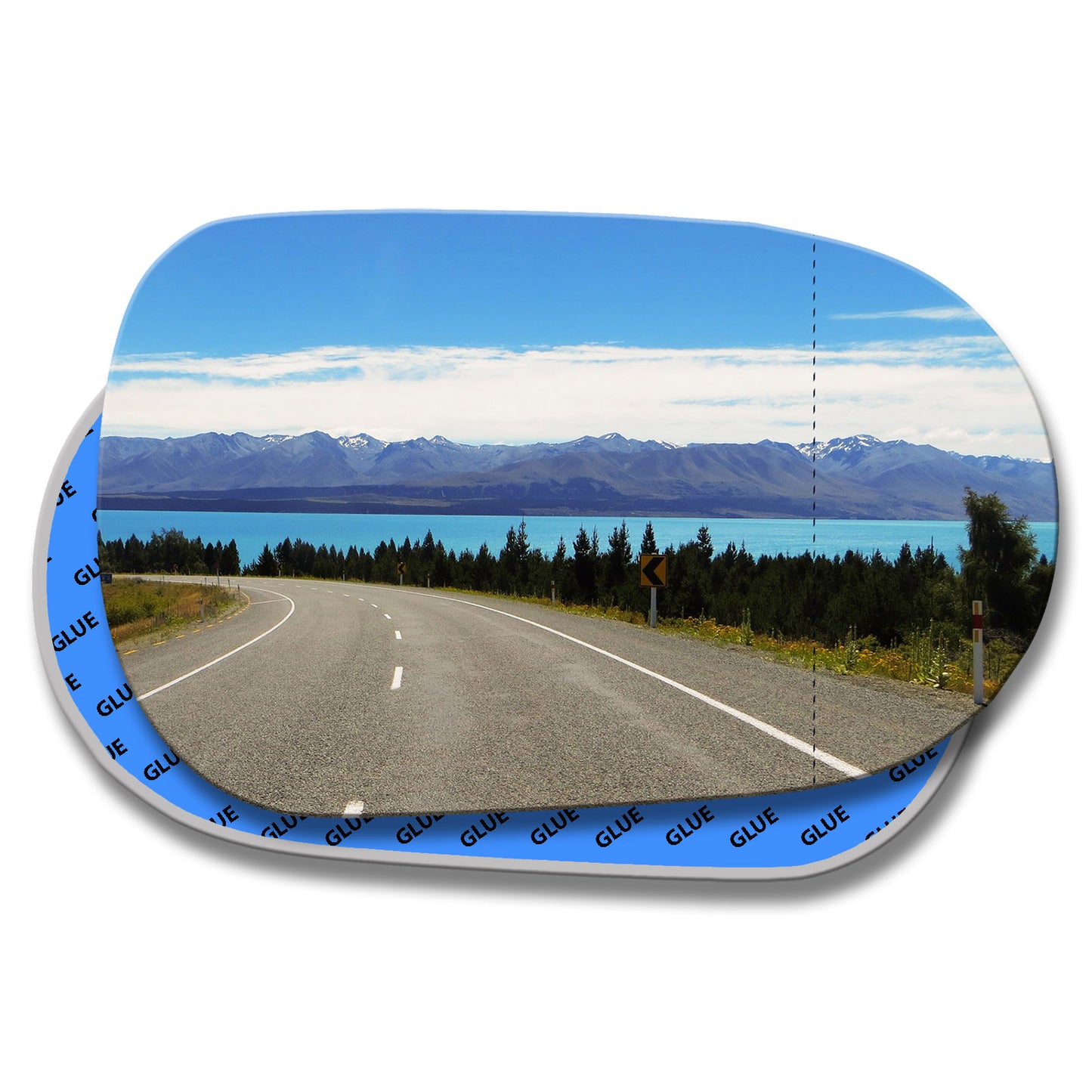 AGCP Spiegelglas für Nissan Skyline R33 1993 - 1998