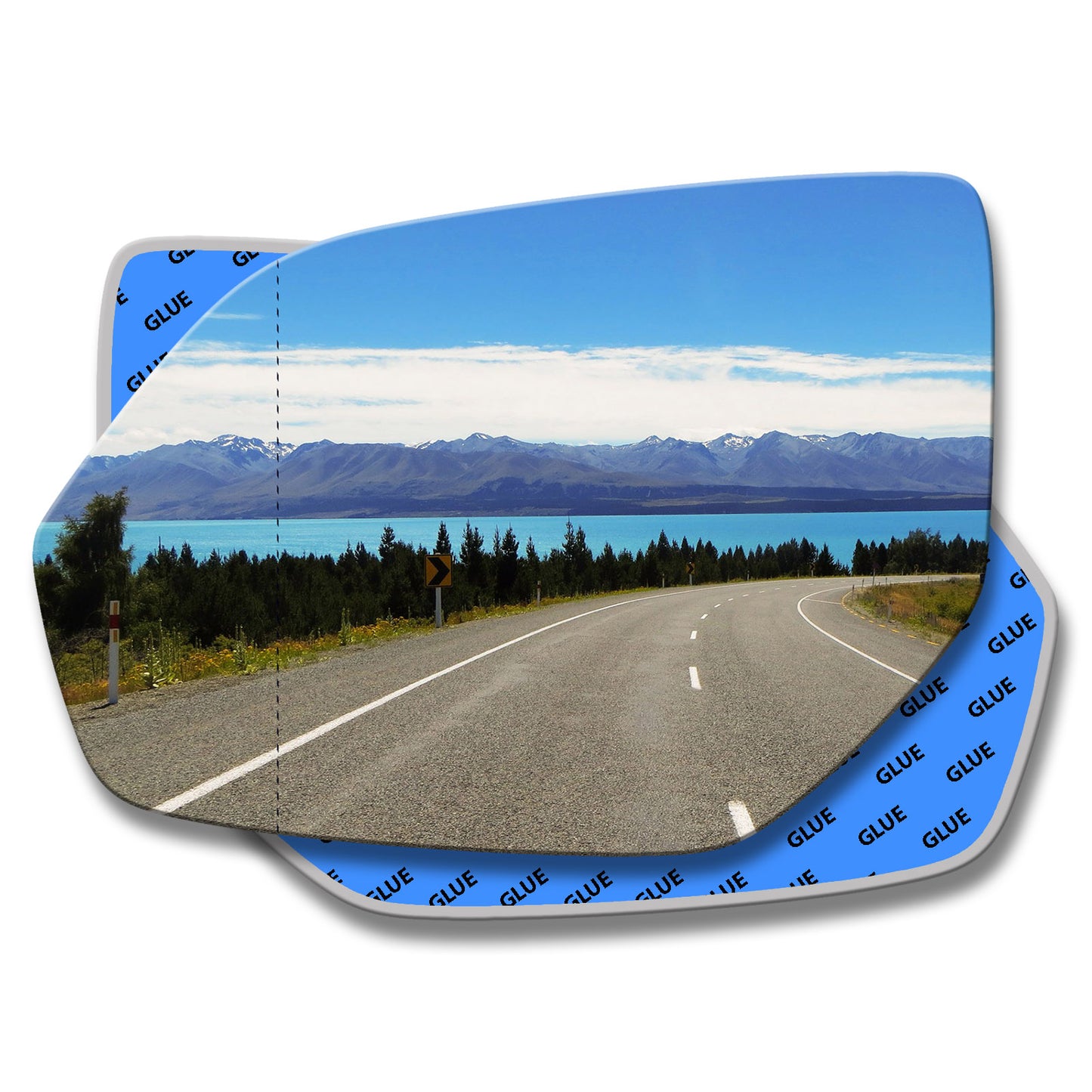 AGCP Spiegelglas für Volkswagen Teramont 2018 - 2025