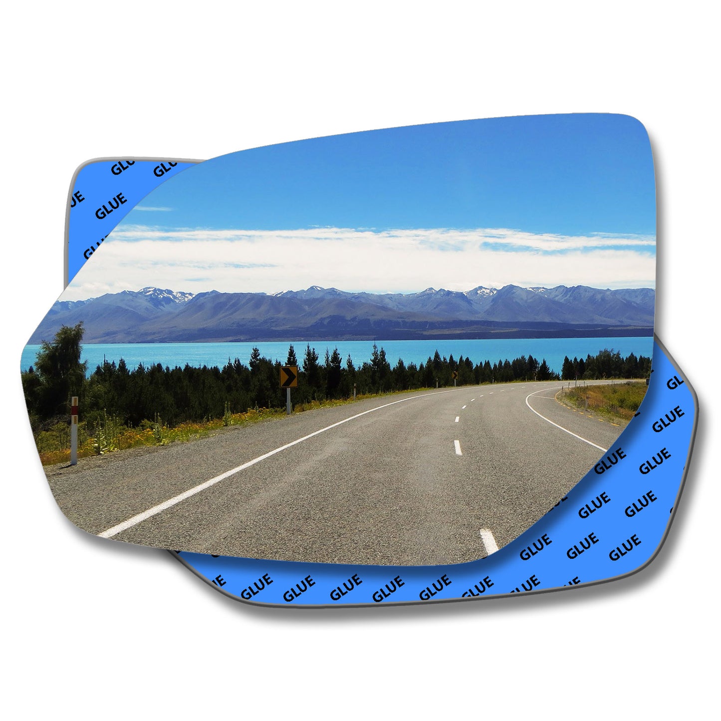 AGCP Spiegelglas für Volkswagen Teramont 2018 - 2025