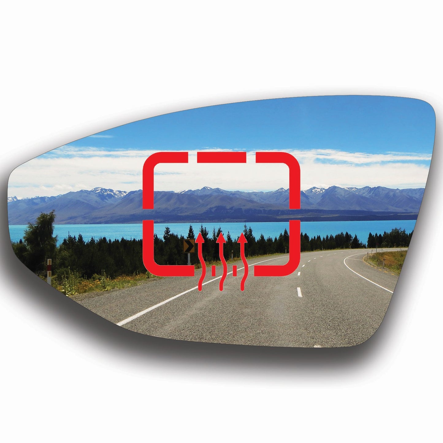 AGCP Spiegelglas Beheizt für Audi A7 C8 2018 - 2025
