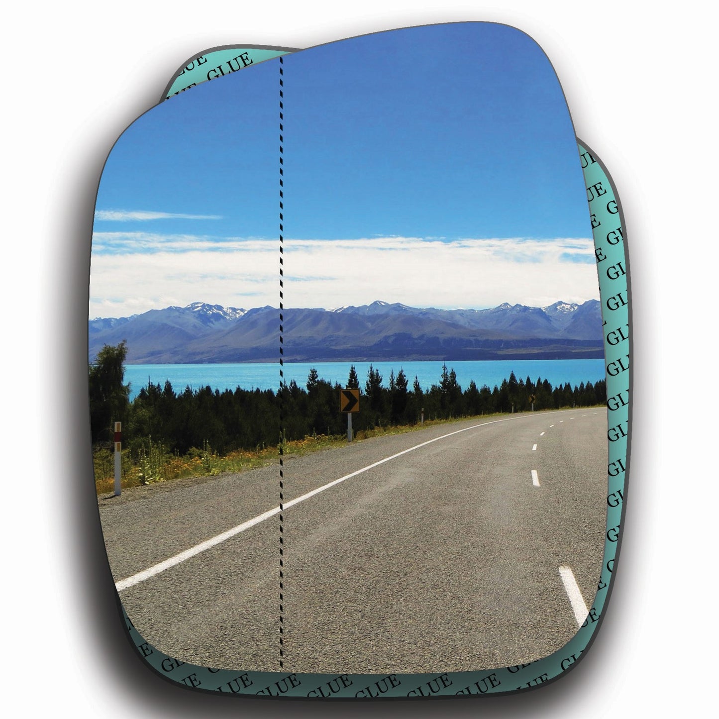 AGCP Spiegelglas für Fiat Fiorino 2007 - 2025