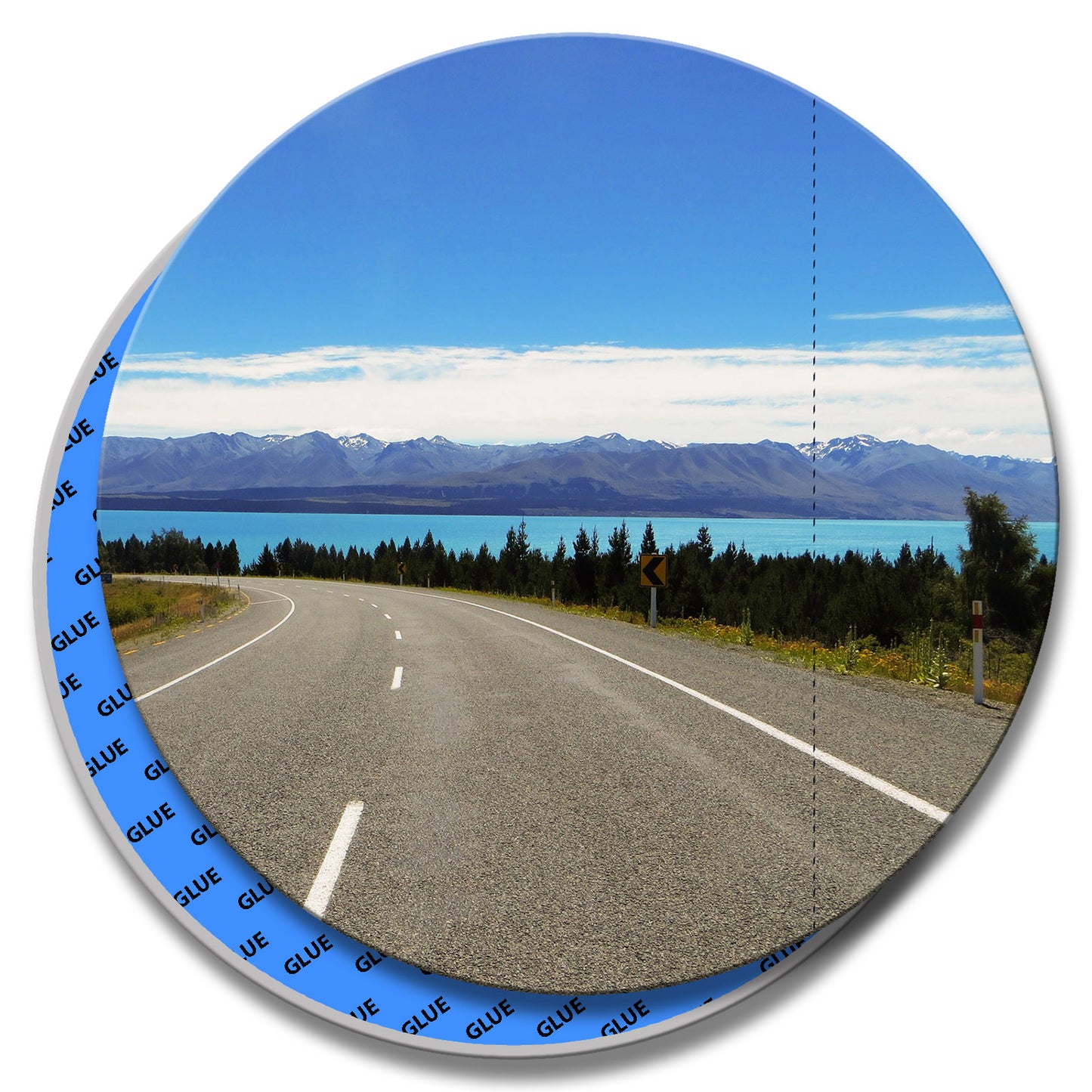 AGCP Spiegelglas für Dodge Omni 1978 - 1990