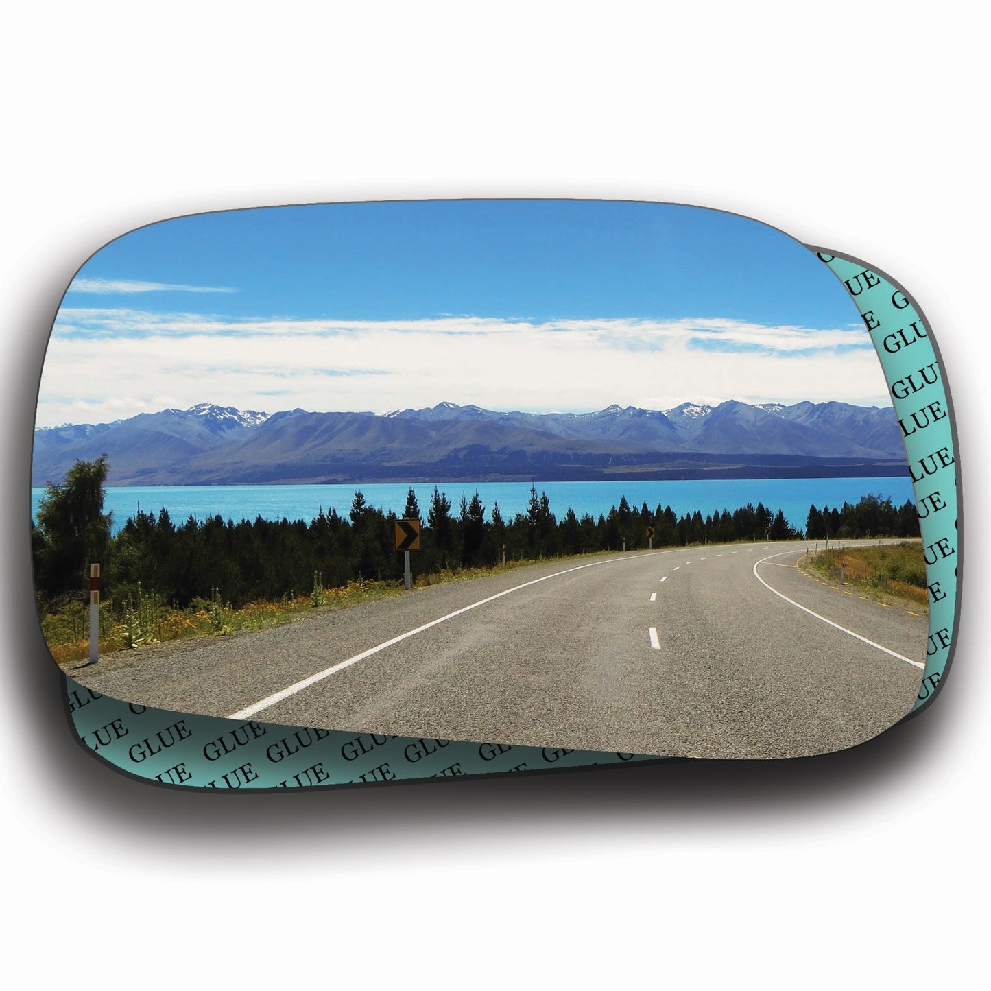 AGCP Spiegelglas für Pontiac Vibe 2003 - 2008