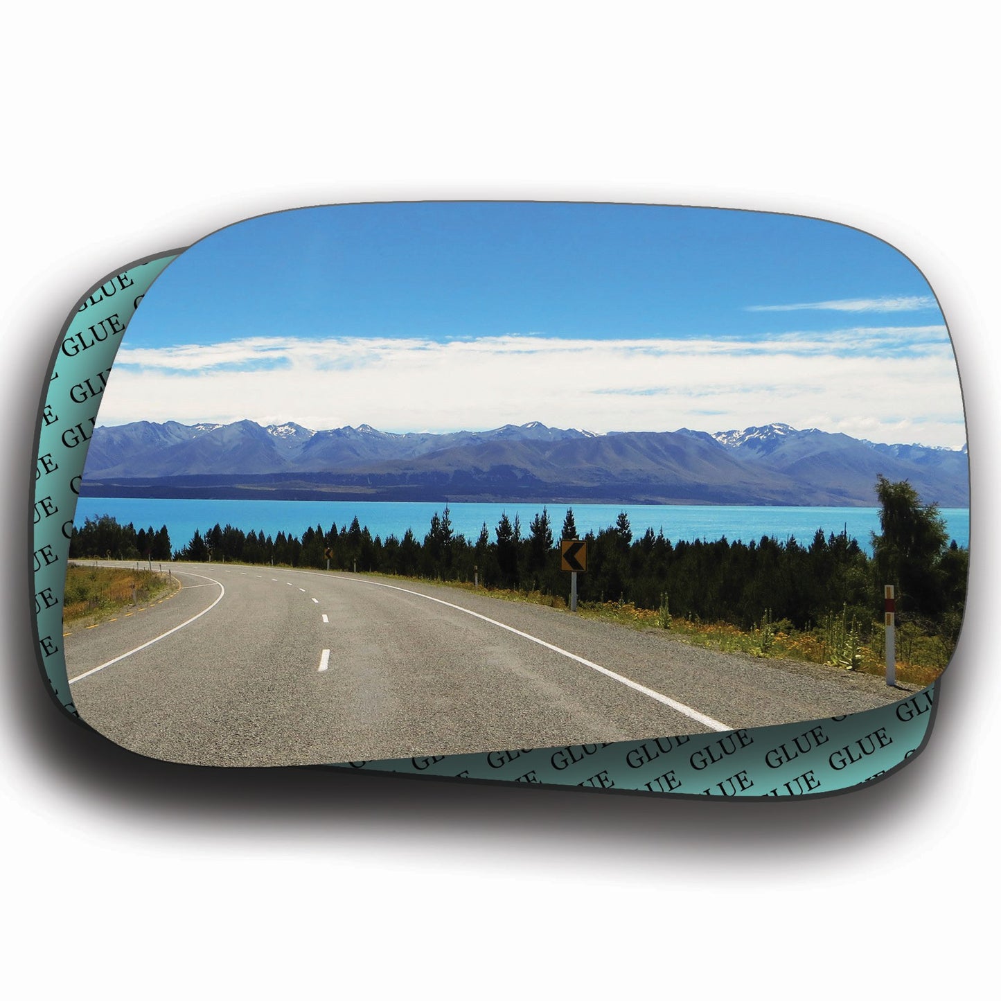 AGCP Spiegelglas für Pontiac Vibe 2003 - 2008