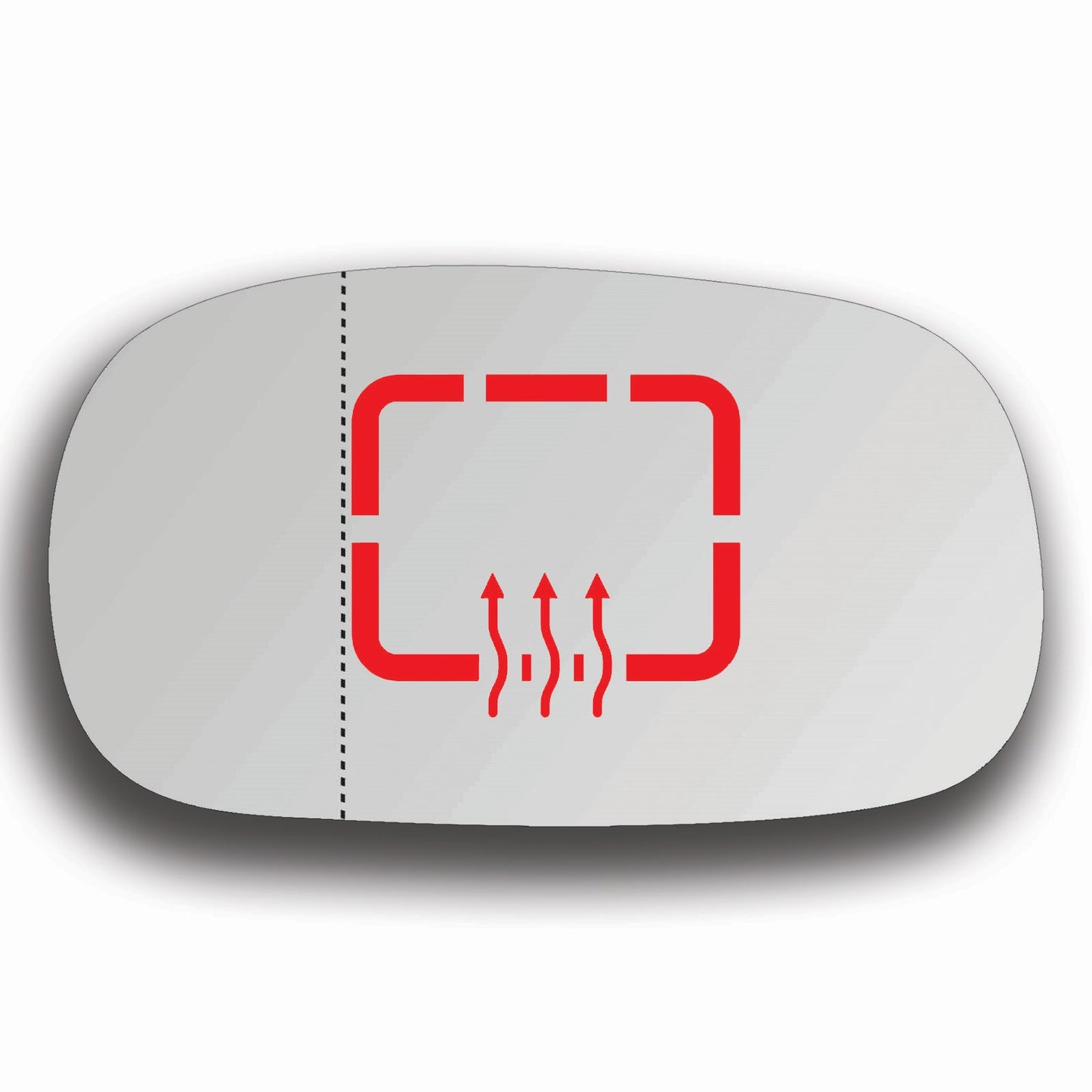 AGCP Spiegelglas Beheizt für Nissan Micra K11 1992 - 2003