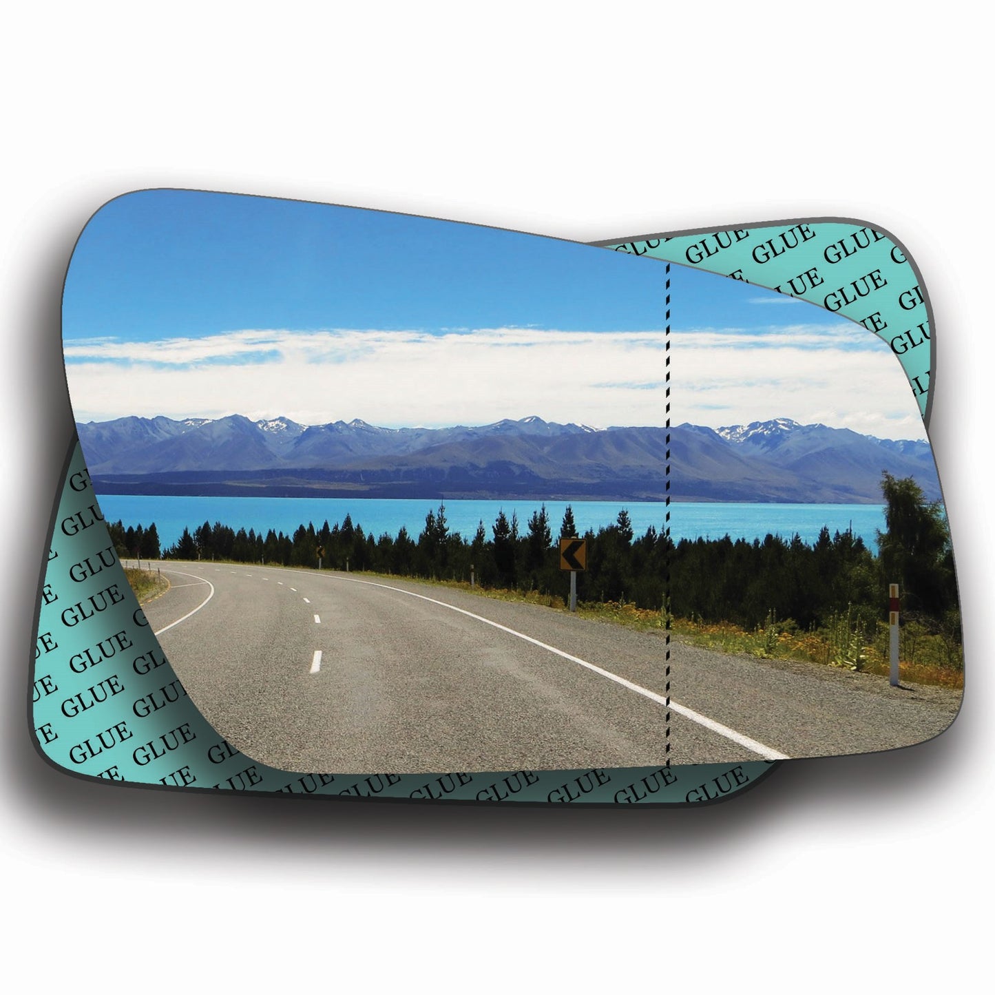AGCP Spiegelglas für Ford Fusion 2005 - 2012