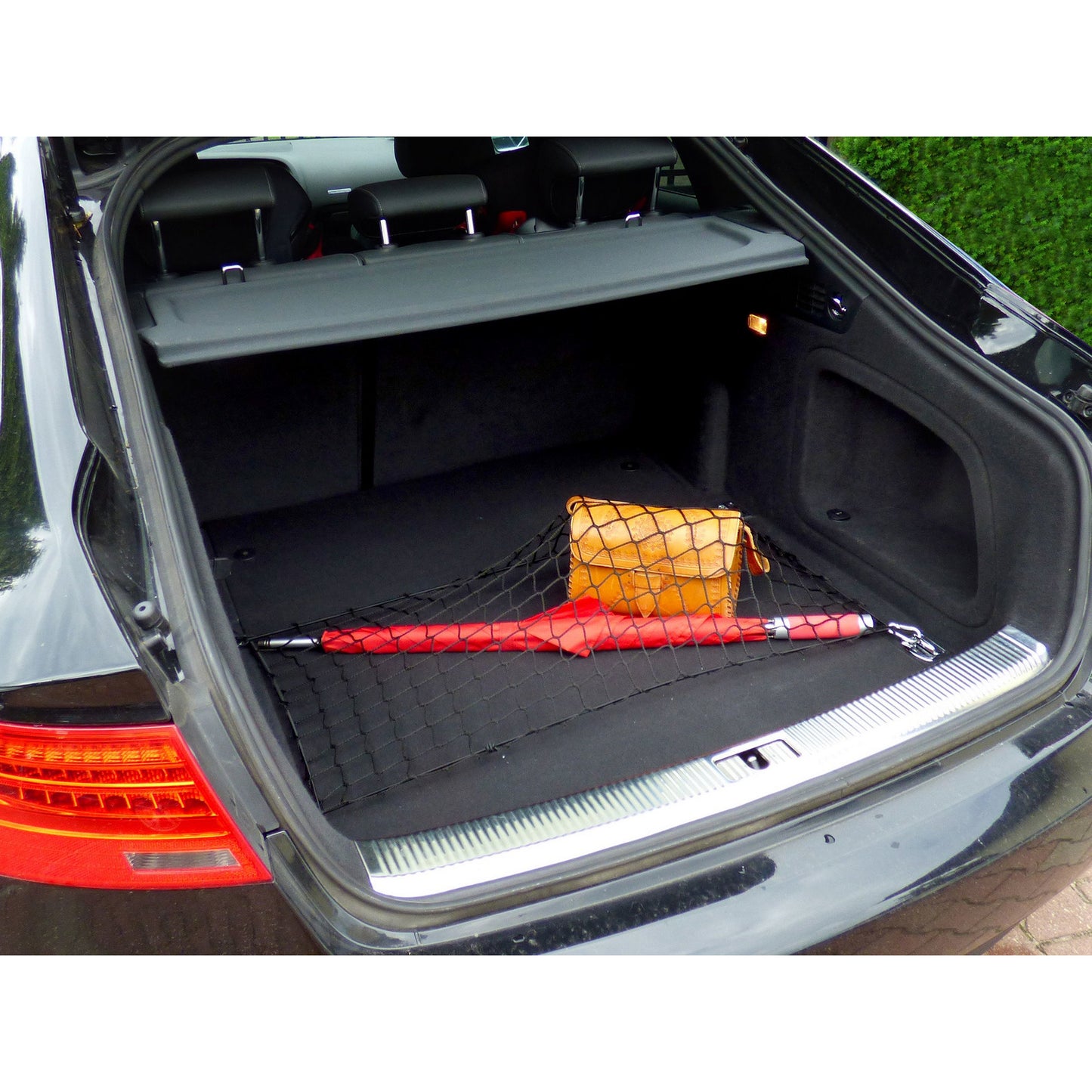 Autosiatki Kofferraumbodennetz Gepäcknetz für Audi A5 8T Sportback 2007 - 2016