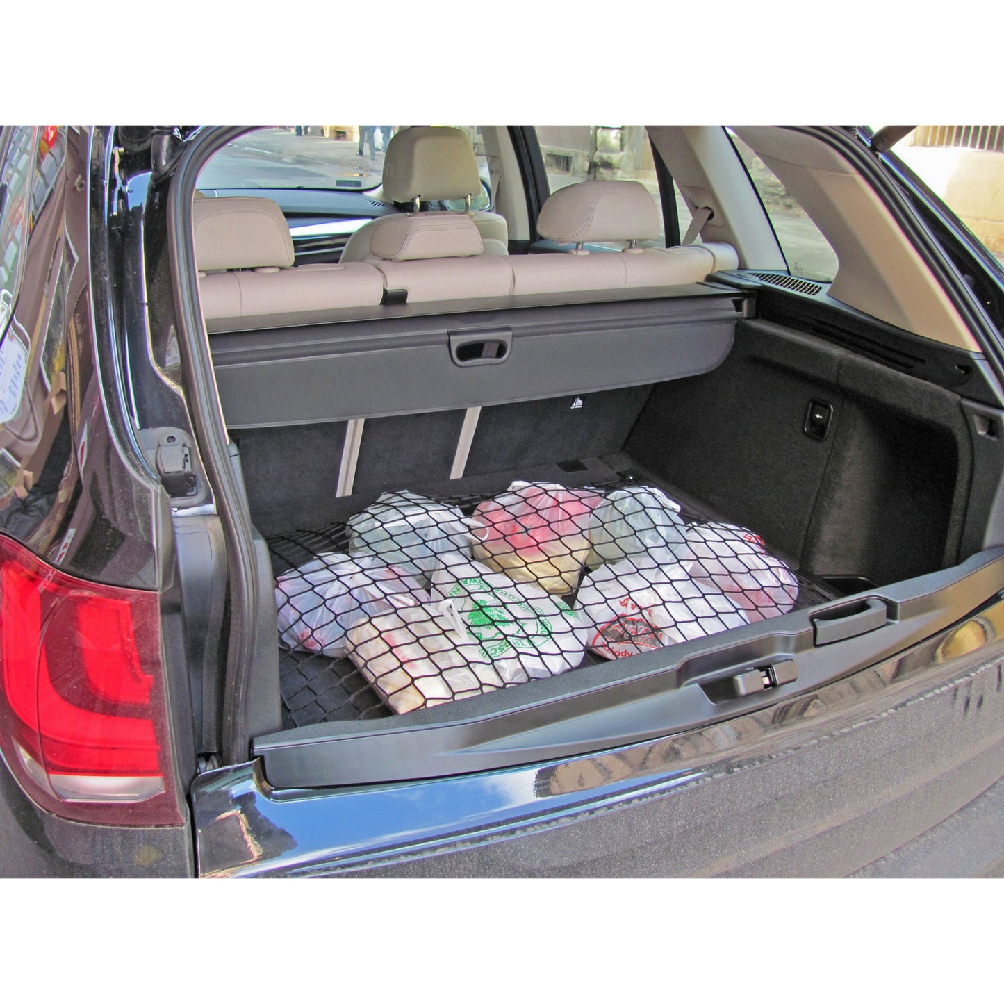 Autosiatki Kofferraumbodennetz Gepäcknetz für BMW X5 E70 2006 - 2013