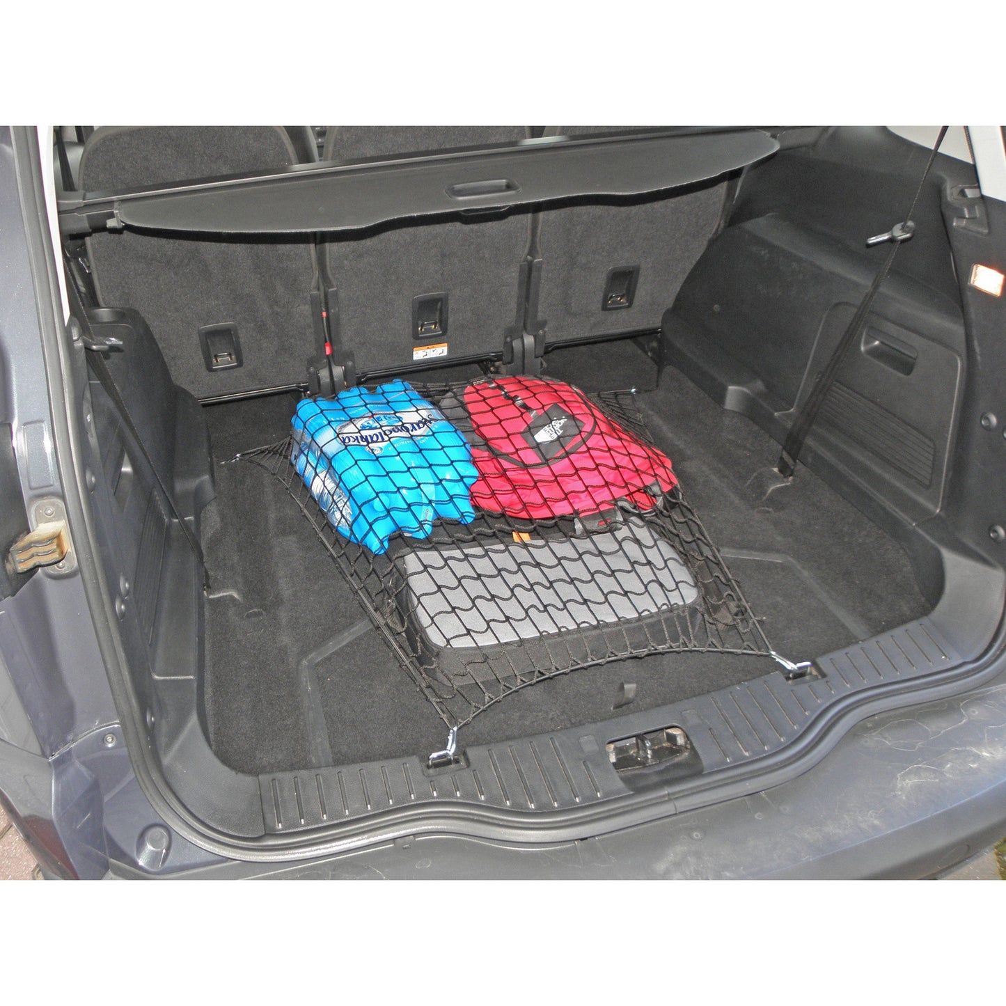 Autosiatki Kofferraumbodennetz Gepäcknetz für Ford S-Max 2006 - 2014