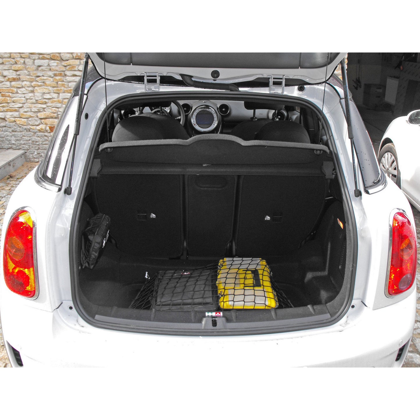Autosiatki Kofferraumbodennetz Gepäcknetz für Mini Countryman R60 2010 - 2016