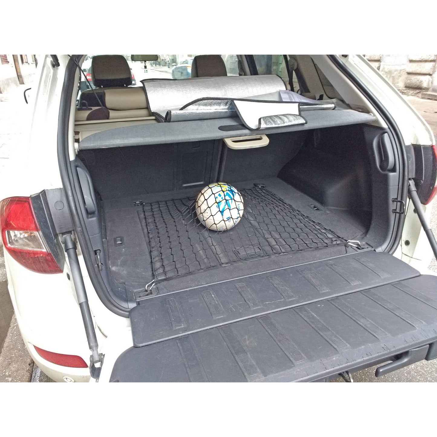 Autosiatki Kofferraumbodennetz Gepäcknetz für Renault Koleos 2006 - 2017