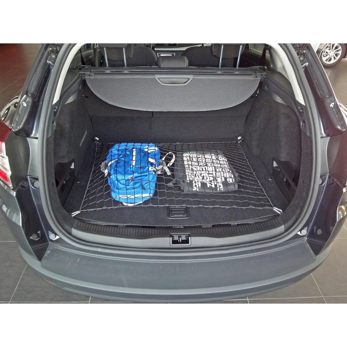 Autosiatki Kofferraumbodennetz Gepäcknetz für Renault Megane 3 Grandtour 2008 - 2016