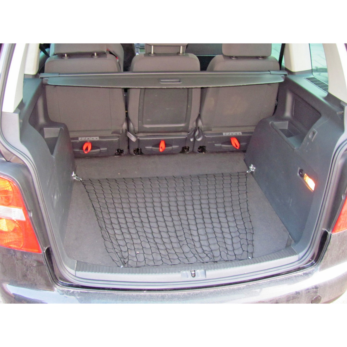 Autosiatki Kofferraumbodennetz Gepäcknetz für Volkswagen Touran 2003 - 2010
