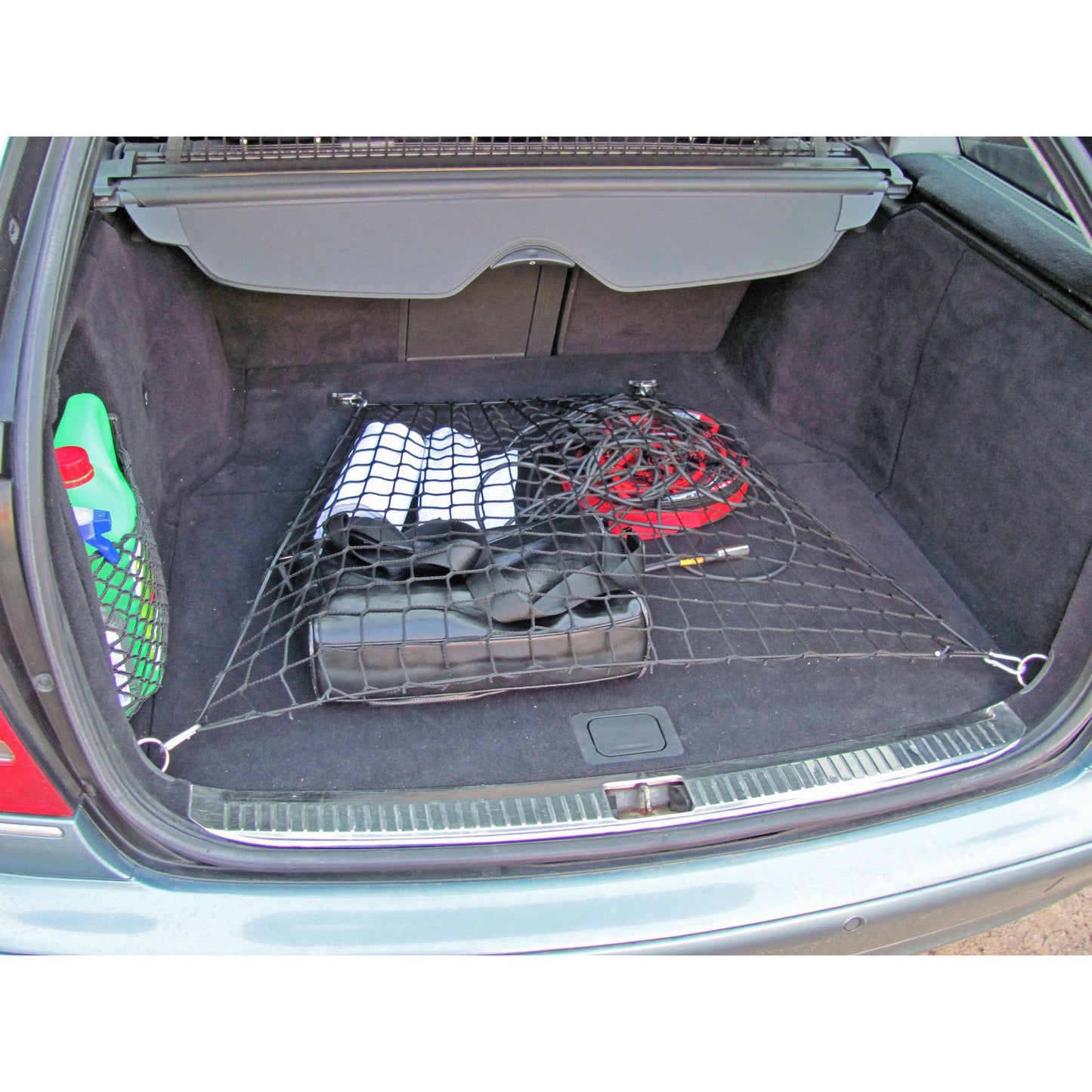 Autosiatki Kofferraumbodennetz Gepäcknetz für Mercedes C S203 T-Model 2000 - 2007