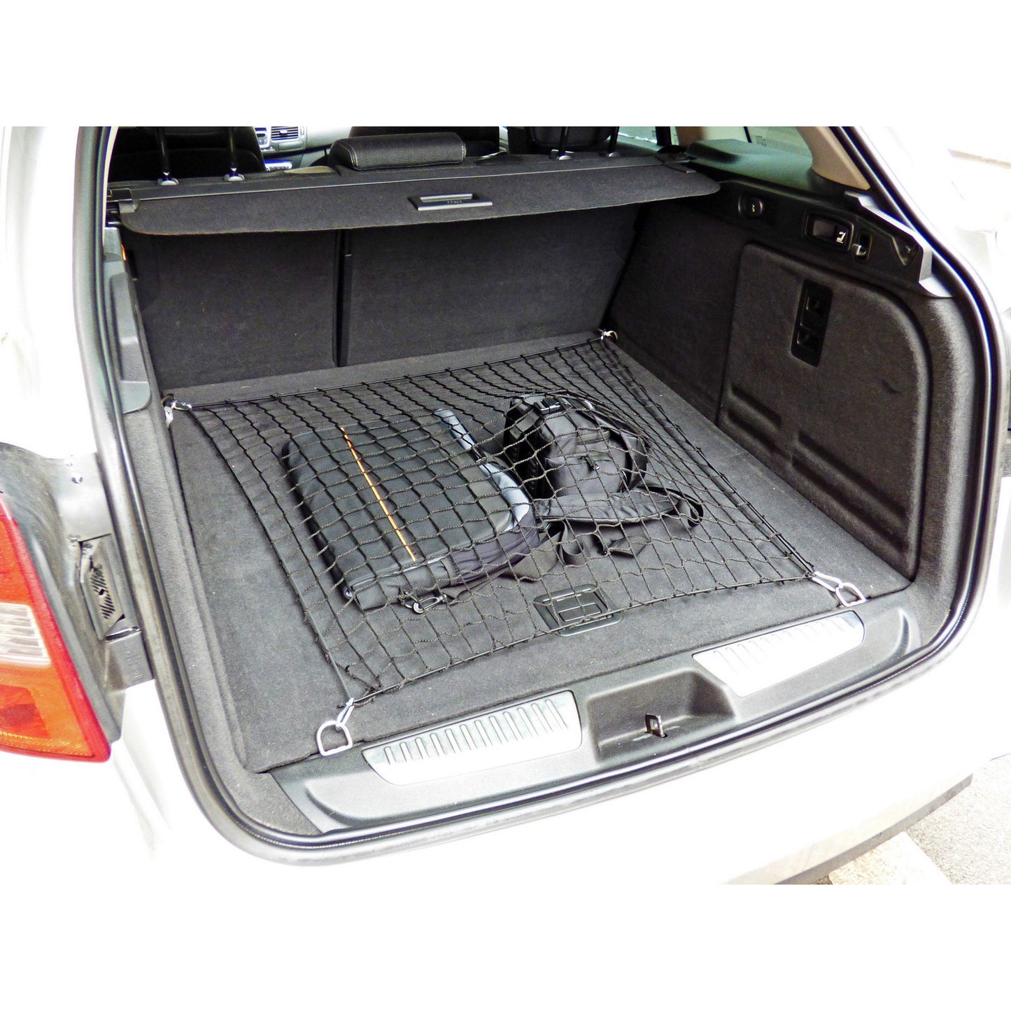 Autosiatki Kofferraumbodennetz Gepäcknetz für Renault Laguna 3 Grandtour 2007 - 2015
