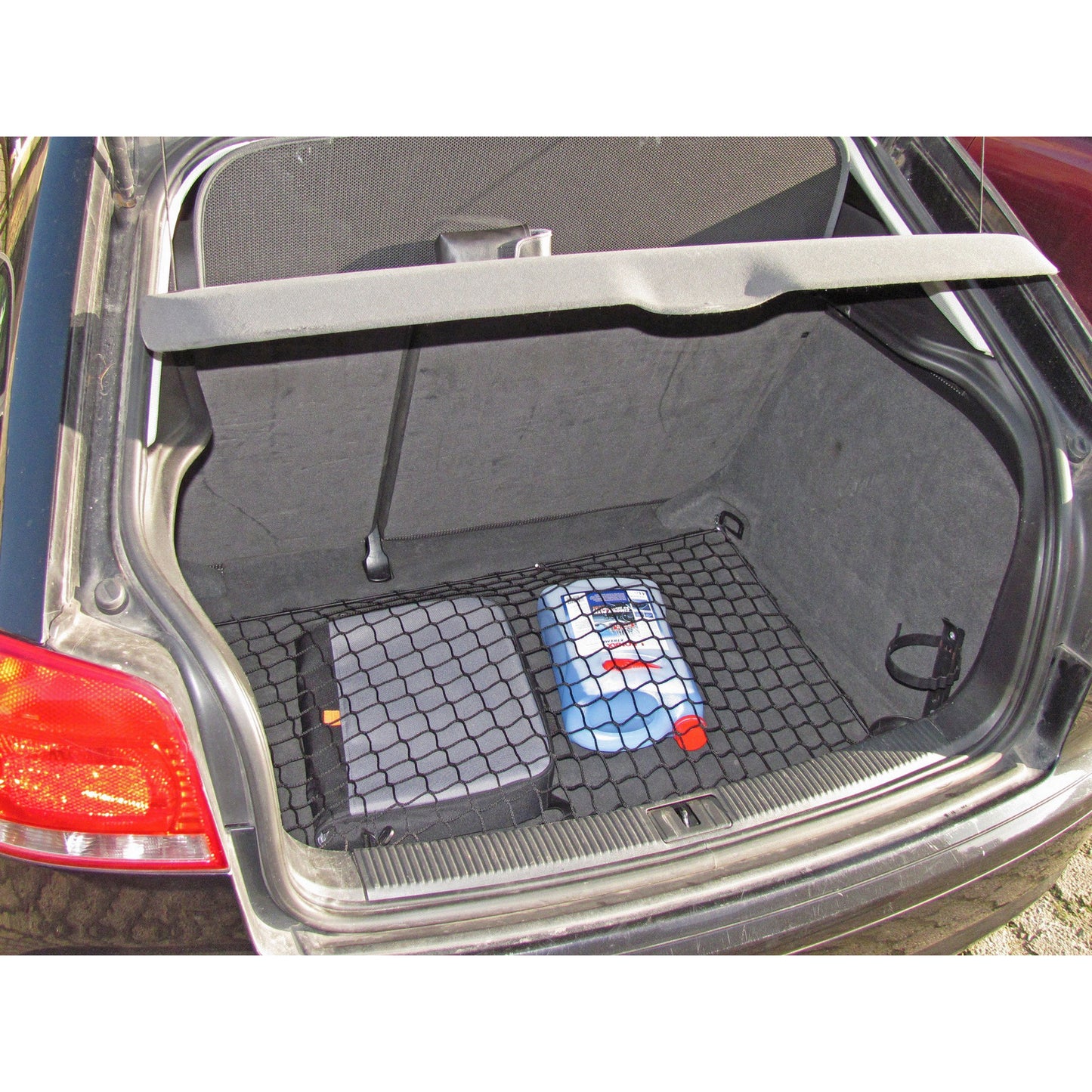 Autosiatki Kofferraumbodennetz Gepäcknetz für Audi A3 8P Dreitürer 2003 - 2012