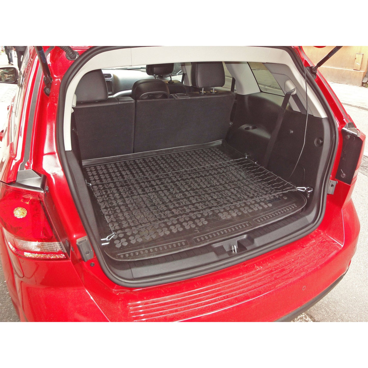 Autosiatki Kofferraumbodennetz Gepäcknetz für Fiat Freemont 2011 - 2017