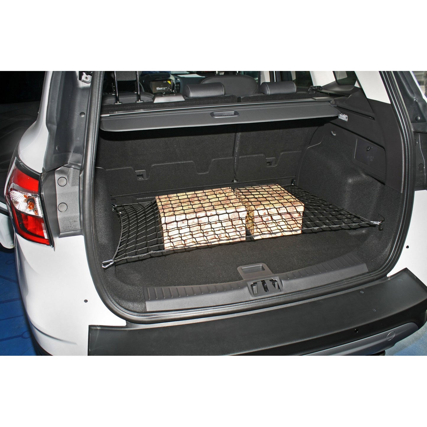 Autosiatki Kofferraumbodennetz Gepäcknetz für Ford Kuga 2013 - 2019