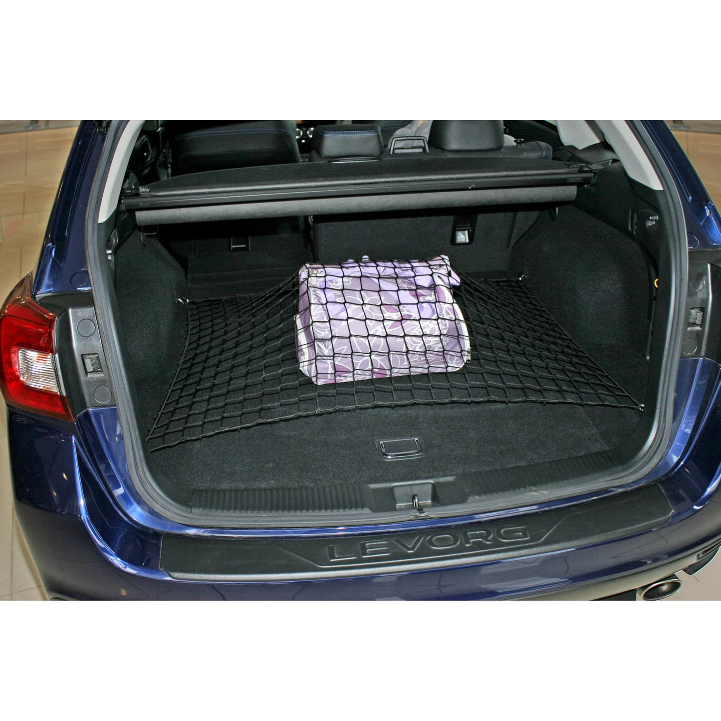 Autosiatki Kofferraumbodennetz Gepäcknetz für Subaru Levorg 2014 - 2020