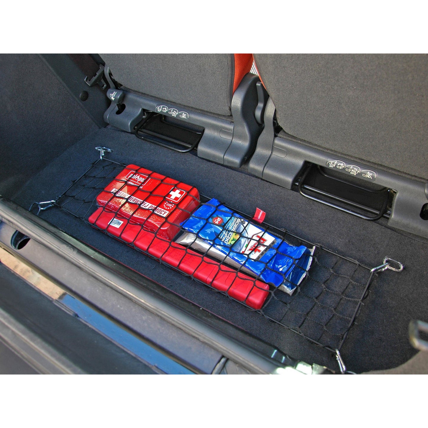 Autosiatki Kofferraumbodennetz Gepäcknetz für Citroen C2 2003 - 2009