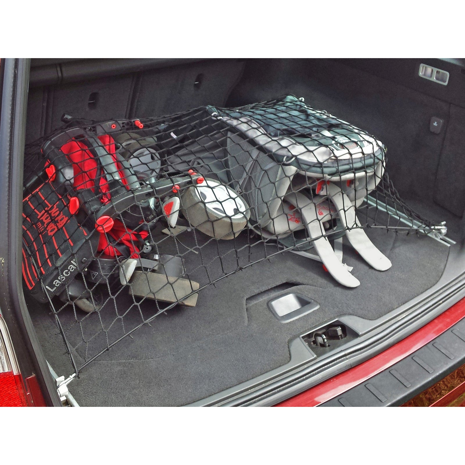 Autosiatki Kofferraumbodennetz Netz Gepäcknetz für Hyundai i20 3