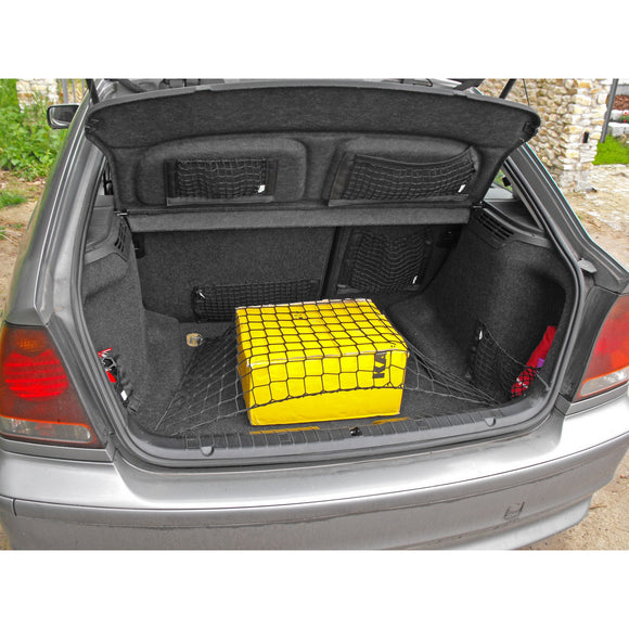 Autosiatki Kofferraumbodennetz Netz Gepäcknetz für BMW 3er E46 Compact –